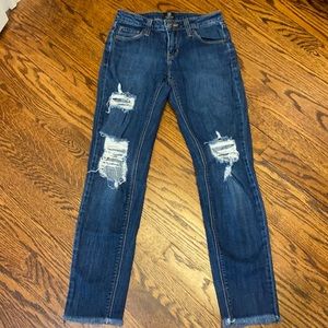 Distressed Skinny Jeans